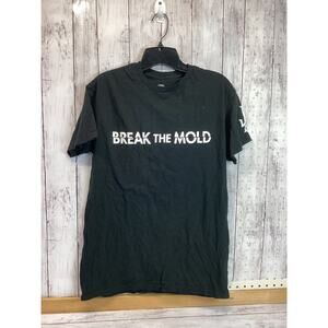 Jo Koy Men's Short Sleeve T-Shirt "Break the Mold" Print Black Size Medium